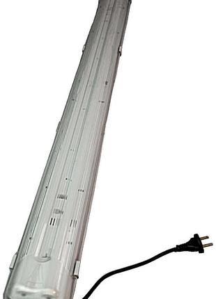 Настенно-потолочный светильник б/у евросвет sh04-236/с 2*36w (ip 65) эпра
