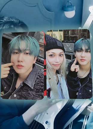 Офіційна кпоп картка stray kids - hop (skzhop ver.), скз skz kpop чанбін фелікс changbin felix