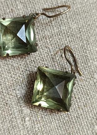 Сережки. срібло срср, 875 проба.
