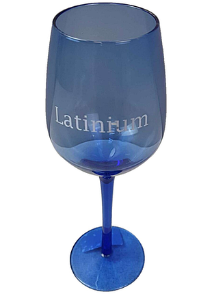 Келих стакан б/к скляний келих для вина latinium blue