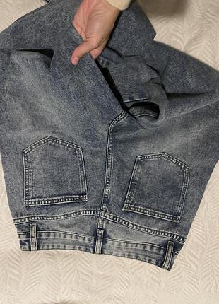 Shein джинсы сині 3