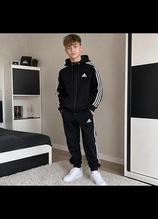Спортивний костюм для хлопчиків adidas чорний
