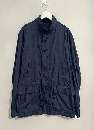 Куртка чоловіча barbour темно-синя xxl