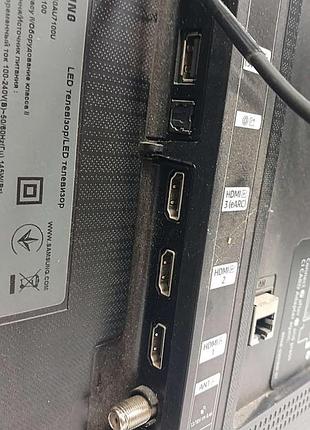 Телевизор б/у samsung ue50au7100 6
