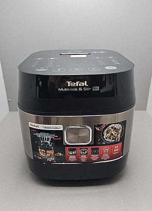 Мультиварка б/у tefal multicook & stir ih rk905a34 2