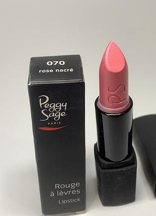 Помада губная peggy sage paris rose nacre 070 перлово-розовая 3,8 г (110070)