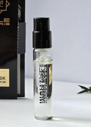 Оригінал пробник montale amber musc 4