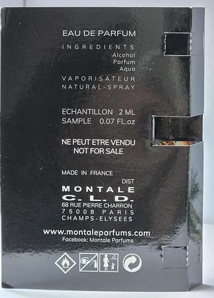 Оригінал пробник montale amber musc 2