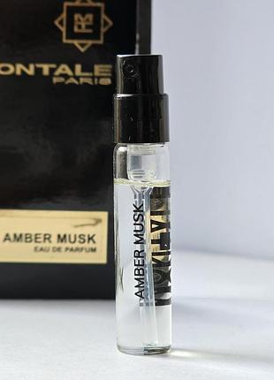 Оригінал пробник montale amber musc 3