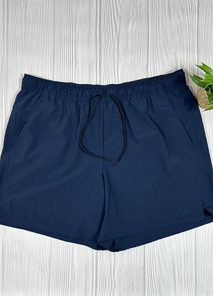Nike df unlimited navy шорти з гарним базовим дизайном розмір xxl