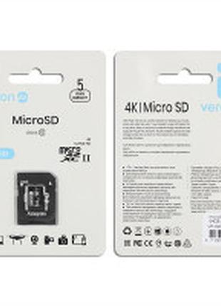 Карта флеш пам'яті memory card 64 gb veron microsdxc (uhs-1) class 10 with adapter