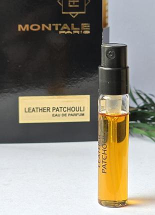 Оригінал пробник montale leather patchouli 4