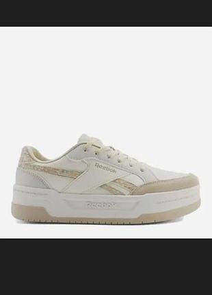 Кросівки жіночі reebok longparish ii бежеві, розмір 39, довжина устілки 25.5 см