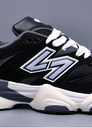 🔥🔥🔥топові кросівки new balance 9060 чорні з натуральної замші 1700 грн