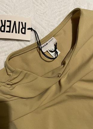 River island лонгслів оливковий 4