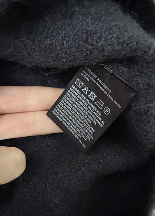 Джемпер графіт  h&m premium wool/mohair 4