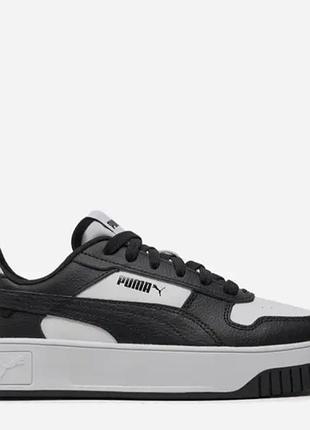 Кросівки жіночі puma carina street чорно-білі