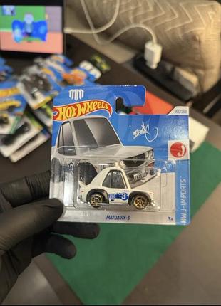 Колекційна машинка hot wheels mazda rx-3 (hw j-imports)