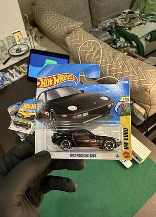 Колекційна машинка hot wheels 1983 porsche 928s hw euro