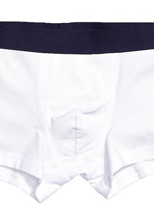 Труси-боксери для чоловіка h&m 1070262-019_1086562-9 xl білий