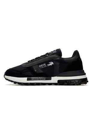 Кросівки lacoste elite active black white