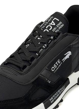 Кросівки lacoste elite active black white 5