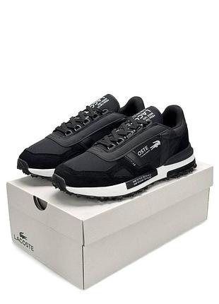 Кросівки lacoste elite active black white 6