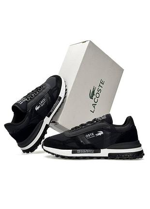 Кросівки lacoste elite active black white 7
