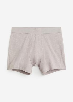 Трусы-боксеры для мужчины h&m 1070252-9 l бежевый