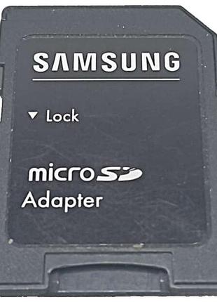 Карта флеш пам'яті б/у microsd-sd adapter
