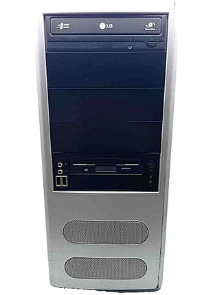 Настольный компьютер системный блок б/у сб intel core 2 duo e7300 2.66ghz, ram 2gb, hdd 320gb, geforce 9500gt