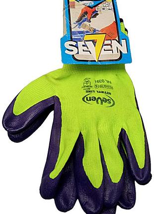 Б/у перчатки рабочие seven