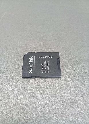 Карта флэш памяти б/у microsd-sd adapter 3