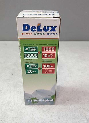 Б/у delux 20w t3 full spiral e27 4100k 2