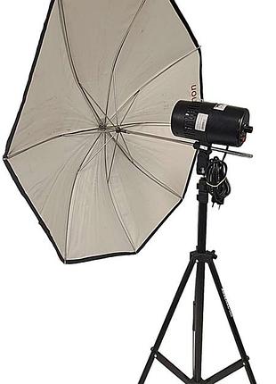 Б/у falcon eyes ss-100mr + штатив arsenal ars-2000 + фотозонт canon