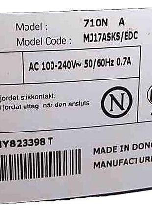 Монитор б/у samsung syncmaster 710n