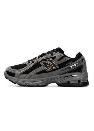 Кроссовки new balance 740 thinsulate big size grey black