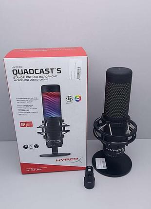 Микрофон б/у hyperx quadcast s