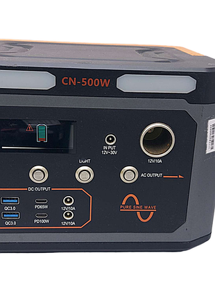Универсальный внешний аккумулятор повербанк б/у cn-500w 479,52wh