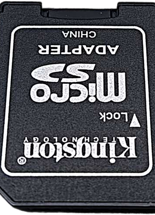 Карта флэш памяти б/у microsd-sd adapter