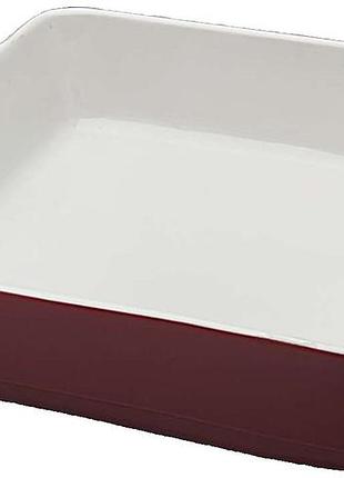 Б/у форма для выпечки pyrex signature квадратна 22 х 22 см красная (sg22sr8/7146)