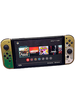 Игровая приставка б/у nintendo switch oled model heg-001