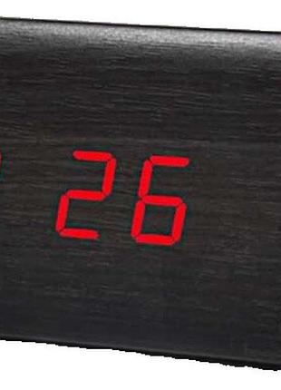 Часы настольные каминные интерьерные б/у wooden watch vst-864