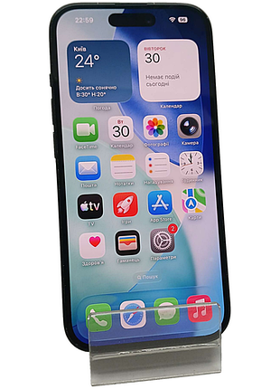 Мобильный телефон смартфон б/у apple iphone 15 128gb esim