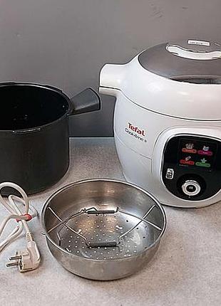 Мультиварка б/у tefal cook4me + cy851130 3