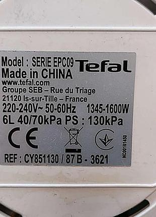 Мультиварка б/у tefal cook4me + cy851130 7
