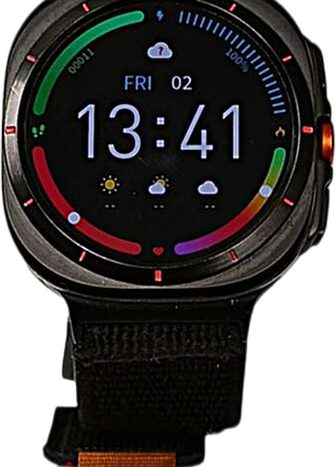Смарт-часы браслет б/у smart watch ultra 7 (w7) amoled