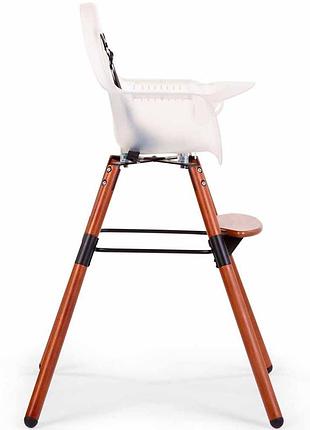 Стул для кормления childhome evolu 2 с бампером - nut/frosted (chevochfr) 3