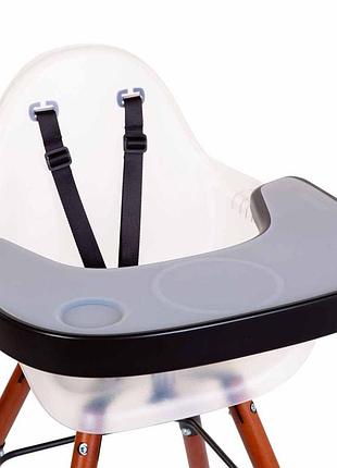 Стул для кормления childhome evolu 2 с бампером - nut/frosted (chevochfr) 7