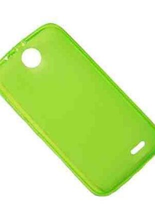 Чехол для мобильного телефона original silicon case lenovo a316 green